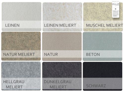 Blätter FILZ Anhänger / Baumblätter Schlüsselanhänger